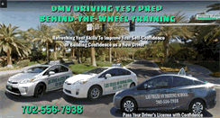 Desktop Screenshot of lasvegasnvdrivingschool.com